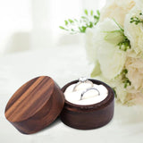Wood Jewelry Ring Box Personalized Keepsake Multiuse Small Ring Holder