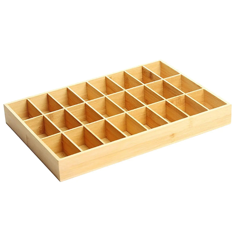 Wood Jewelry Tray Organizer Earring Bracelet Storage Box