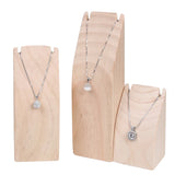 Wood Necklace Display Stand Jewelry Pendant Organizer
