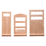 Wood Necklace Earrings Organizer for Home Decor