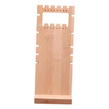 Wood Necklace Earrings Organizer for Home Decor