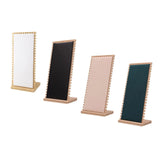 Wood Necklace Easel Display Stand Chain Organizer Shelf Jewelry Display Rack