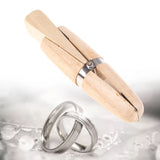 Wooden Jewelers Ring Clamp for Jewelry Making