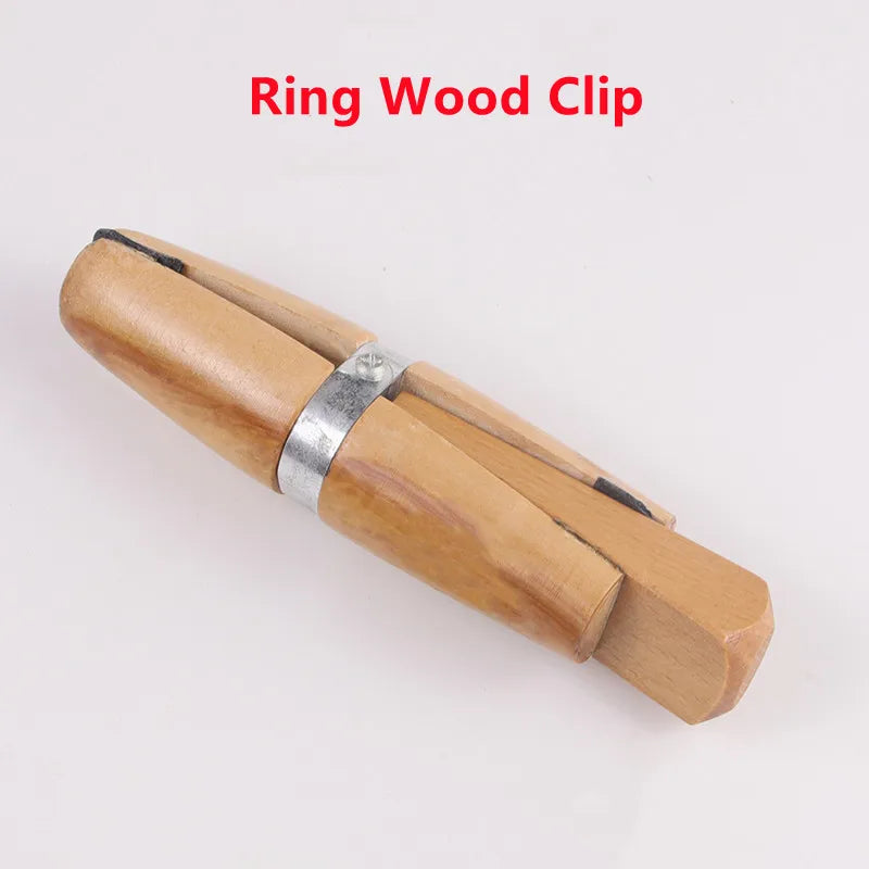Wood Ring Clamp Jewelers Holder Tool Jewelry Making Hand