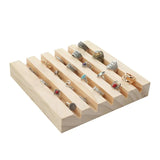Wood Ring Jewelry Organizer Cases Earring Wooden Jewelry Storage Boxes