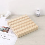 Wood Ring Jewelry Organizer Cases Earring Wooden Jewelry Storage Boxes
