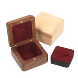 Wood Ring Organizer Case for Proposal Ceremony