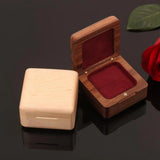 Wood Ring Organizer Case for Proposal Ceremony
