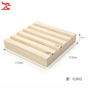 Wood Ring Storage Display Tray Jewelry Organizer Holder