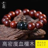 Wood Sandalwood Prayer Beads Bracelet Men Jewelry African Buddha Wood Bead