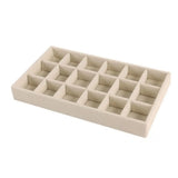 Wood Smooth Pendant Display Box for Women