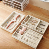 Wood Smooth Pendant Display Box for Women