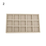 Wood Smooth Pendant Display Box for Women