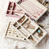 Wood Smooth Pendant Display Box for Women