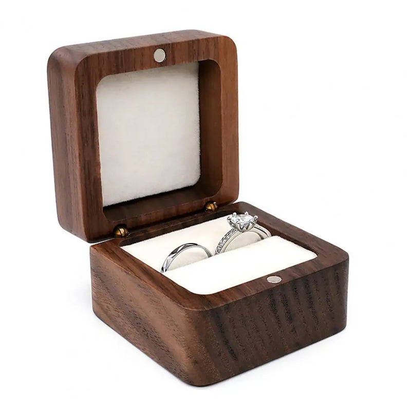 Vintage Earring Box - Stylish & Lightweight Jewelry Case