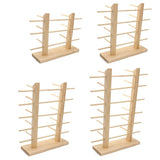 Wood Sunglass Display Stand Glasses Holder Organizer for Men Home or Shop