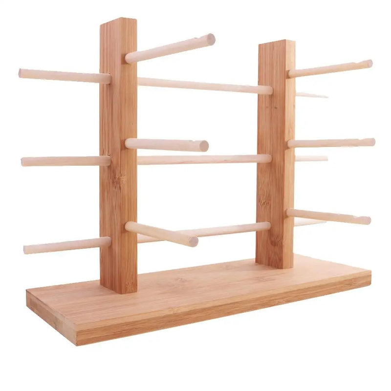Wood Sunglass Glass Rack Frame Display Stand Holder Organizer