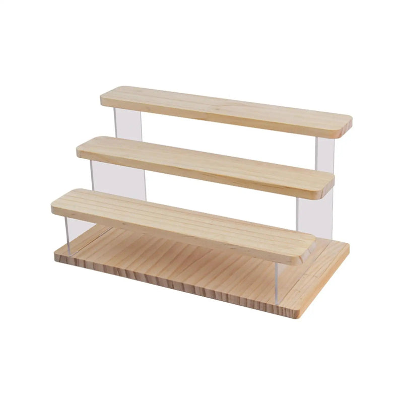 Wood Table Display Stand Jewelry Rack Display Props Stand