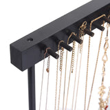 Walnut Necklace Display Stand Jewelry Storage Hanging Buddha Beads Rack