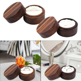 Personalized Wood Wedding Ring Bearer Box Keepsake Round