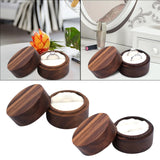 Personalized Wood Wedding Ring Bearer Box Keepsake Round