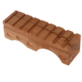 Wood Wooden Dapping Doming Cavity Metal Forming Block Wax Jewellery