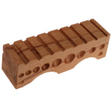 Wood Wooden Dapping Doming Cavity Metal Forming Block Wax Jewellery