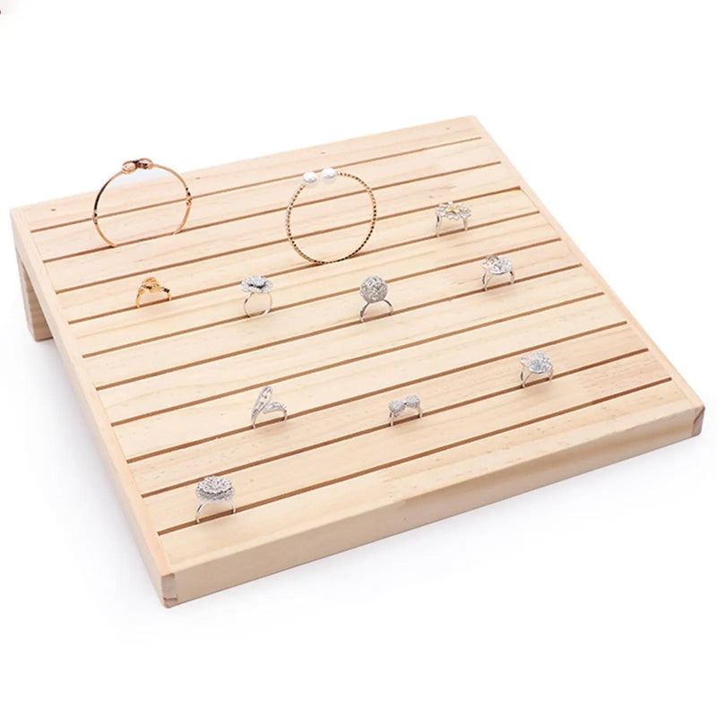 10 Rows Ring Display Stand Jewelry Rack