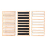 Wooden Jewelry Display Tray Organizer Necklace Bracelet Holder