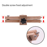 Wooden Leather Strap Cutter with 5 Blades DIY Craft Tool