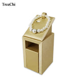 Wooden Bangle Jade Ring Pendant Bracelet Jewelry Display Storage