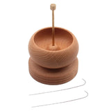 Wooden Bead Bowl Jewelry Making Tool