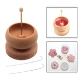 Wooden Bead Bowl Jewelry Making Tool
