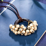 Bohemian Wooden Bead Necklace for Women