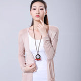 Bohemian Wooden Bead Necklace for Women