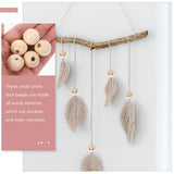 Wooden Bead Pendant Necklace For Girls Crafts Making Accessory