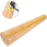 Wooden Bracelet Bangle Shaping Mandrel Jewelry Repair Tool