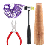 Wooden Bracelet Sizing Bangle Plier for Jewelry Making