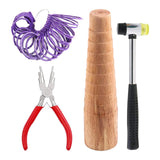Wooden Bracelet Sizing Tool for Jewelry Making