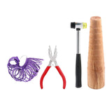 Wooden Bracelet Sizing Tool Wrist Size Guage Measure for Jewelry Making