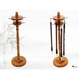 Wooden Brush Holder Pen Hanging Calligraphy Sumi Drawing