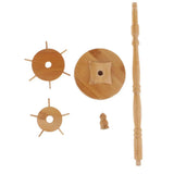 Wooden Brush Holder Pen Hanging Calligraphy Sumi Drawing