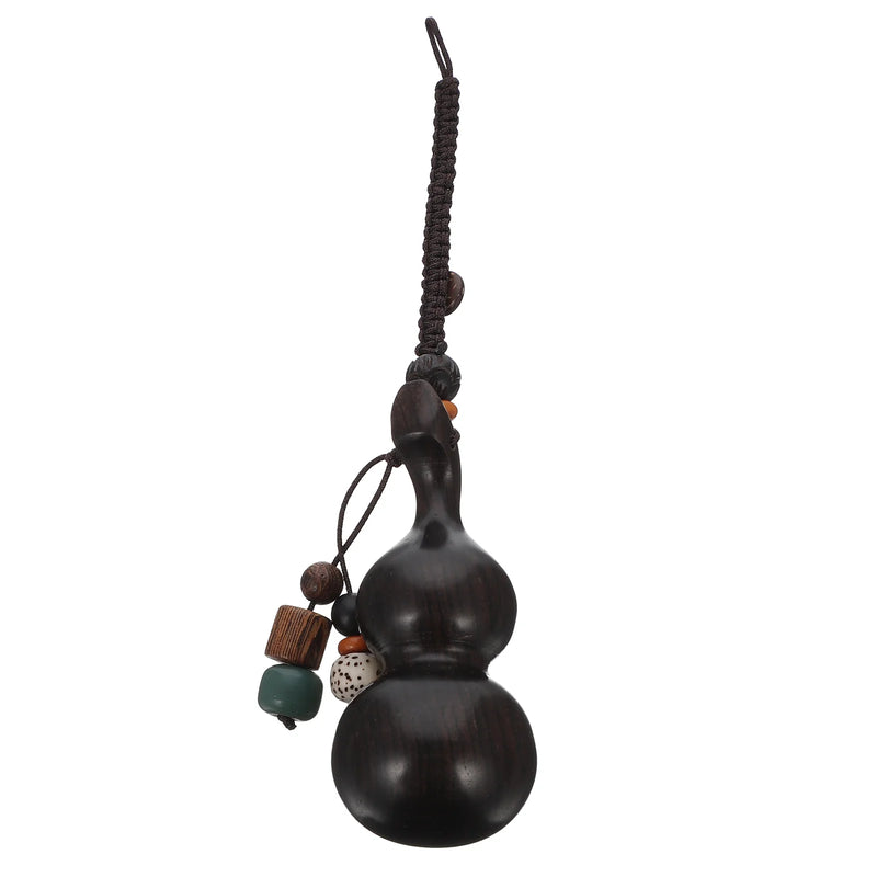 Wooden Wu Gourd Keychain Bag Purse Charms