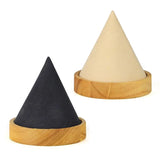 Wooden Cone Bangle Bracelet Anklet Chain Jewelry Display Stand