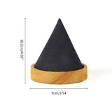 Wooden Cone Bangle Bracelet Anklet Chain Jewelry Display Stand