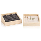 Wooden Display Stand Holder Ornament for Vanity Countertop