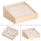 Wooden Display Stand Holder Ornament for Vanity Countertop