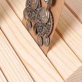 Wooden Earring Card Holder Jewelry Display Stand with 10PCS Earring Cardboard