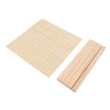 Wooden Earring Display Pegboard for Earrings