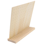 Wooden Earring Display Pegboard for Earrings